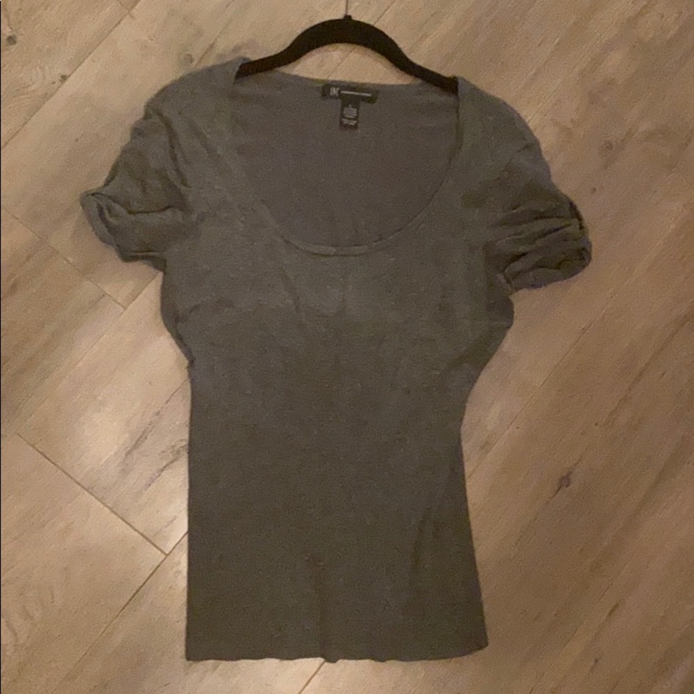 Scoop Neck Sweater Top